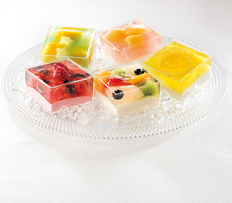 〈ケーキハウス ショウタニ〉夏の涼菓 ゼリー寄せ