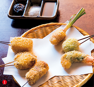 串揚げ6種
