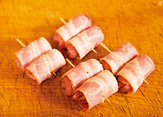 豚ヒレ肉とベーコンのロールカツレツ